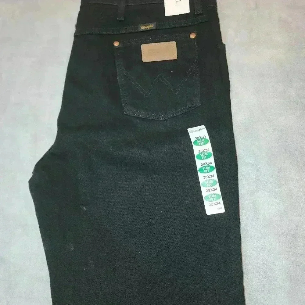 Wrangler Jeans 936WBK Cotton Twill Denim 14.25 Oz NWT.
